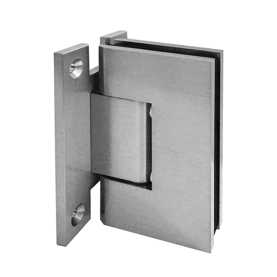 Quadra Pro Hinge, Wall Mount H-Plate 90°, Space Gray