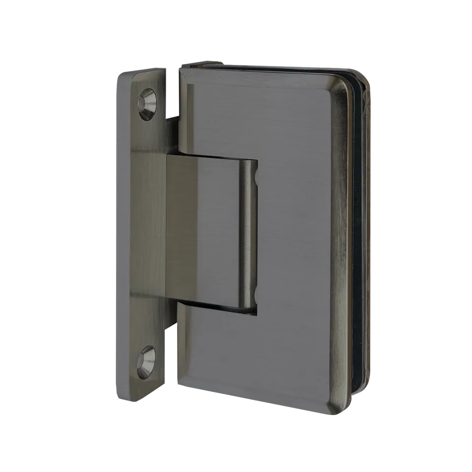Facet Pro Hinge, Wall Mount H-Plate 90°, Space Gray