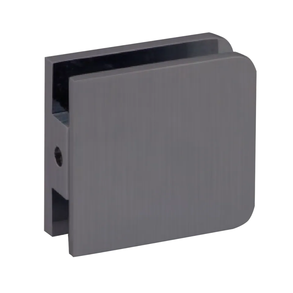 Facet Glass Clamp, 51 × 51 mm, Space Gray