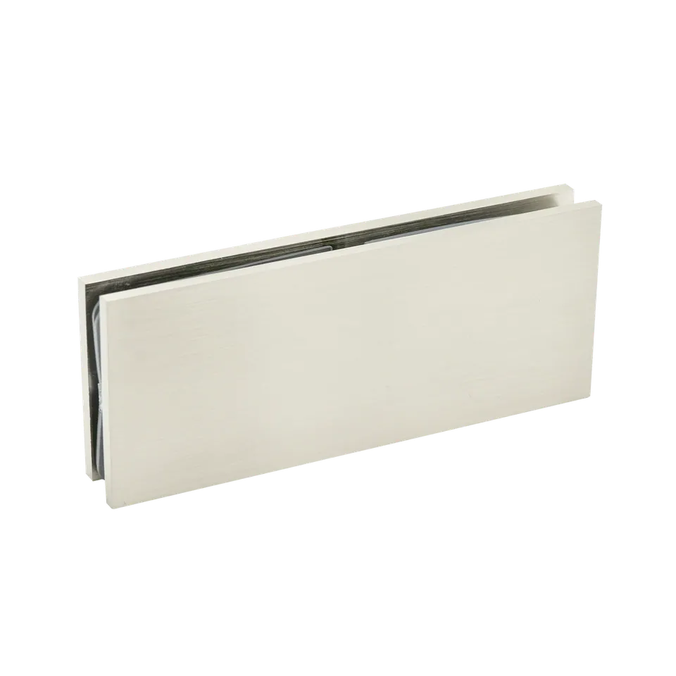 Quadra Glass-to-Glass Clamp 180°, Chrome