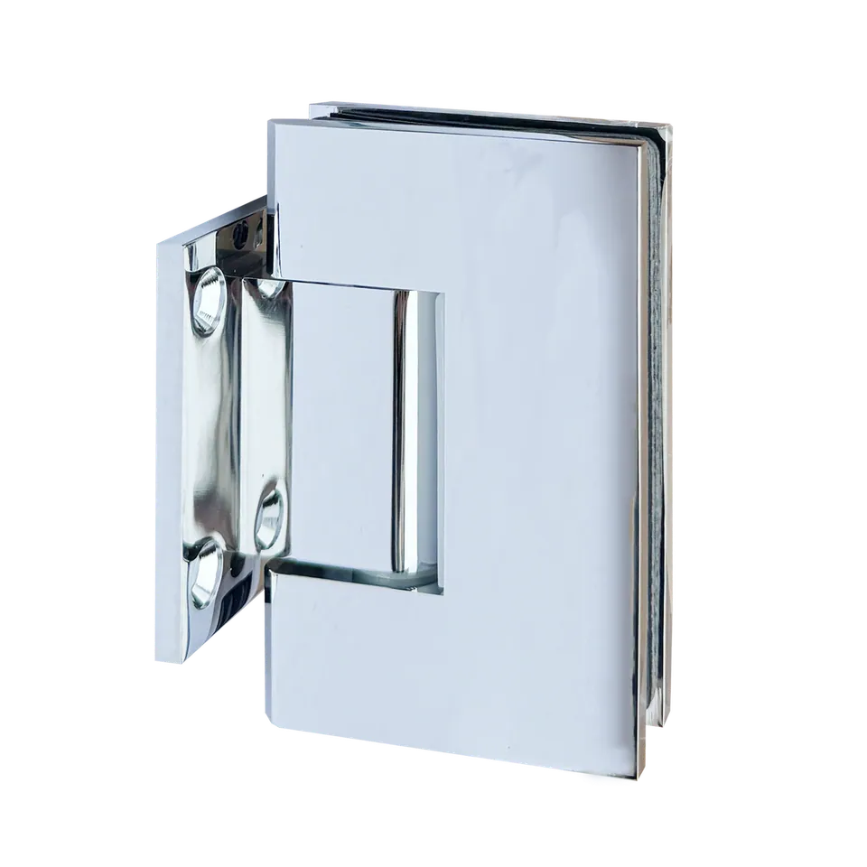 Quadra Hinge, Wall Mount Short Plate 90°, Chrome