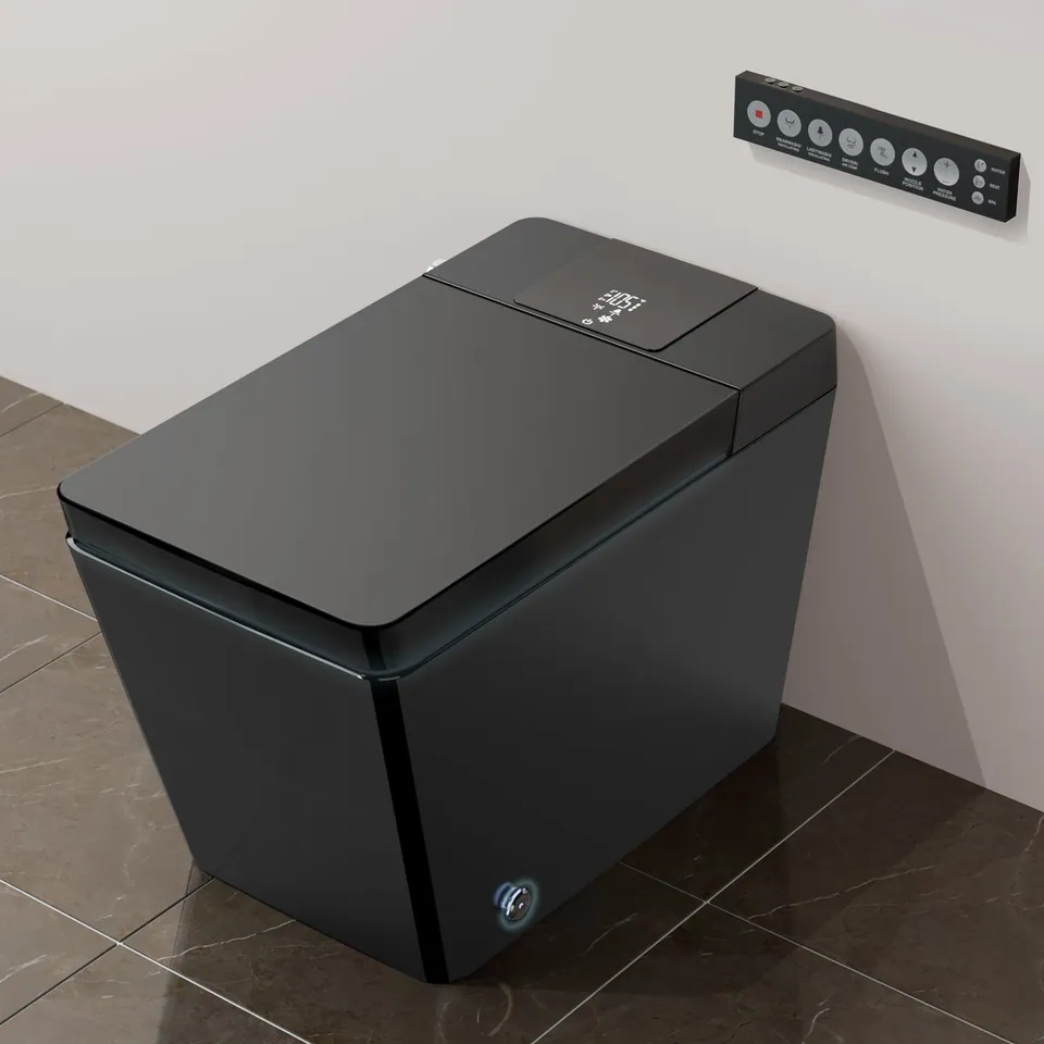 Cube Smart Toilet, Matte Black