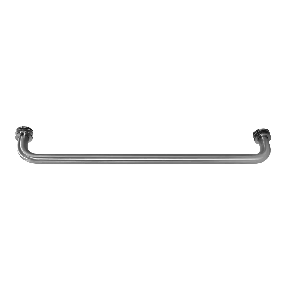 Round Towel Bar 24", Brushed Nickel