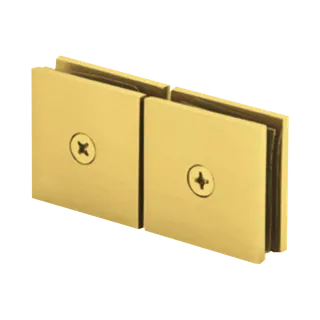 Quadra Movable Transom Clamp 180°, Satin Brass