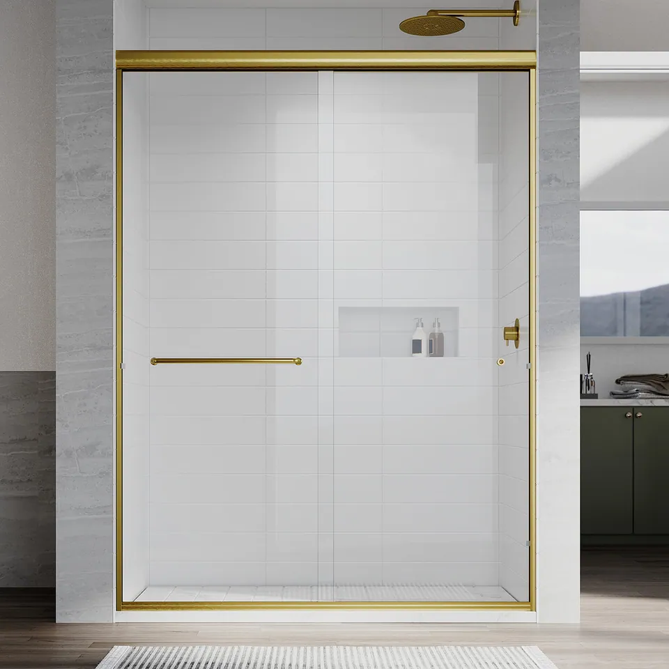 Pier Framed Double Sliding Door, 46–49″ W × 76″ H, photo 6